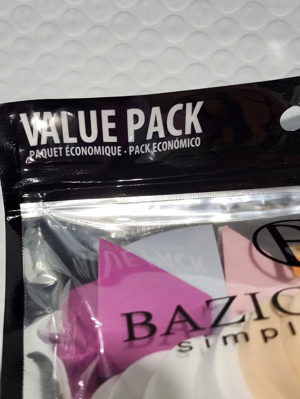 Bazic Beauty 25 Assorted Makeup Sponges